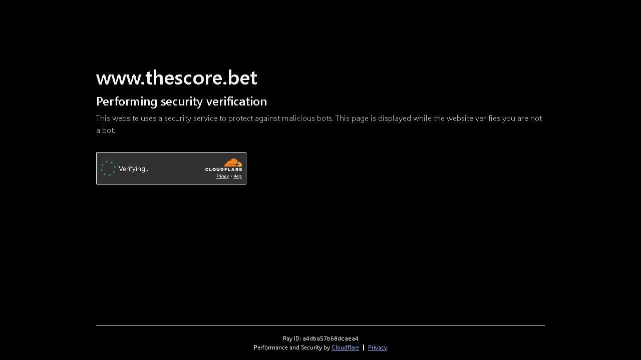 TheScore / Hollywood Casino New Jersey official website capture